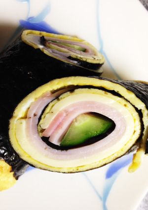 糖質制限でも恵方巻き!-レシピのメイン写真