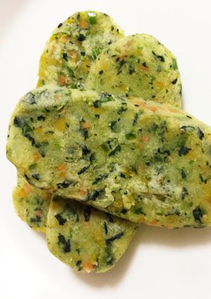 さつまいもと色々野菜のおやき-レシピのメイン写真