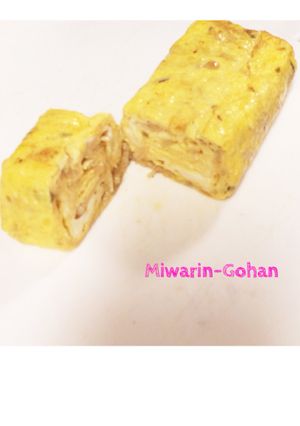 味付け簡単！なめたけ入り卵焼き-レシピのメイン写真