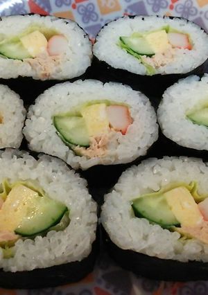 簡単※節句やおもてなしにサラダ太巻♪-レシピのメイン写真
