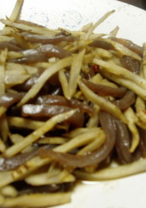 塩味のキンピラゴボウ-レシピのメイン写真