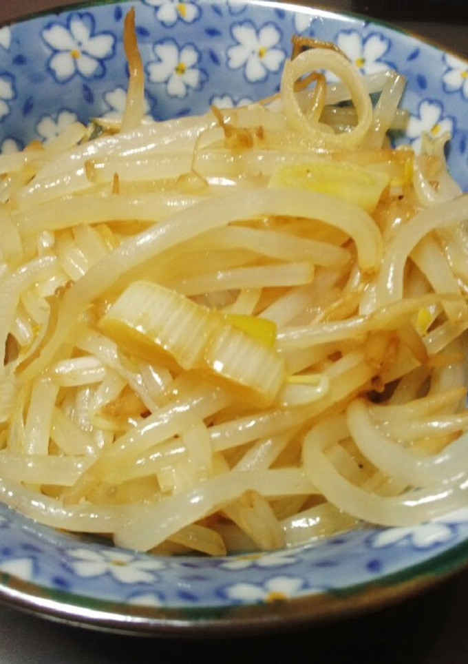 5分でできる☆もやしとネギの簡単おかず-レシピのメイン写真