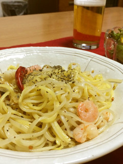 簡単♪ 生パスタでアヒージョ!-レシピのメイン写真