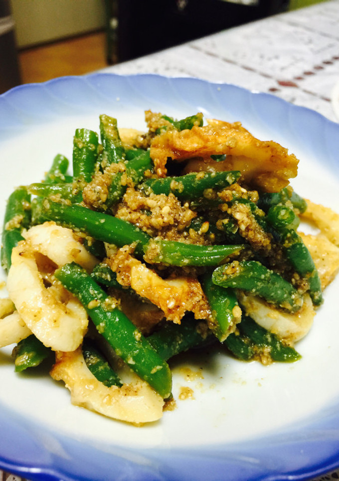 インゲンとちくわの胡麻和え-レシピのメイン写真