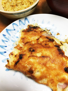 簡単ご飯。たっぷりキャベツのチーズ焼き-レシピのメイン写真