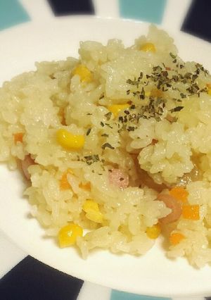切って炊くだけ！簡単ピラフ-レシピのメイン写真