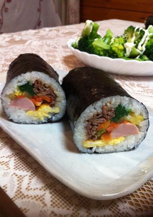 恵方巻き2月3日-レシピのメイン写真
