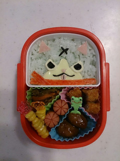 フユニャン☆簡単キャラ弁☆妖怪ウォッチ-レシピのメイン写真