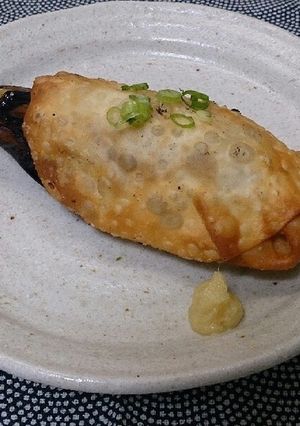 パリ!ジューシー 茄子のはさみ揚げ-レシピのメイン写真