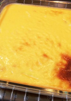 残ったたまごでズボラな焼きプリン-レシピのメイン写真
