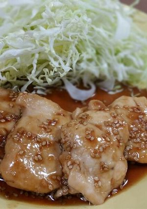 鶏むね肉の照り焼き-レシピのメイン写真