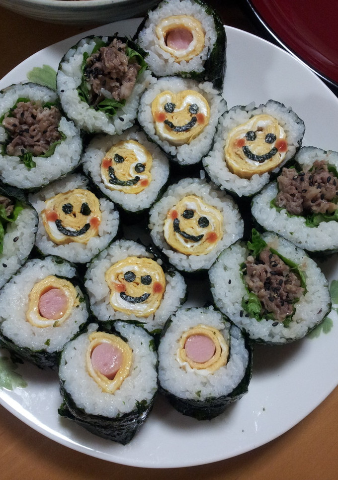 ☆恵方巻き３種☆子供の節分に♪巻き寿司-レシピのメイン写真