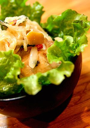 粗挽き柚子胡椒の焼き鳥サラダ-レシピのメイン写真
