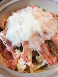 豚肉と白菜のみぞれ鍋-レシピのメイン写真