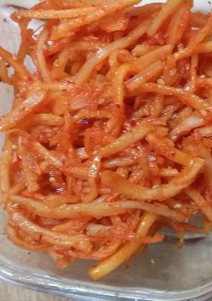 韓国おかず　イカ炒め-レシピのメイン写真