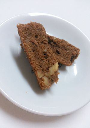おやつに♪とっても簡単くるみブラウニー-レシピのメイン写真