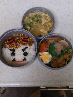キャラ弁!節分鬼弁当-レシピのメイン写真