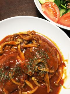イタリアン煮込みハンバーグ-レシピのメイン写真