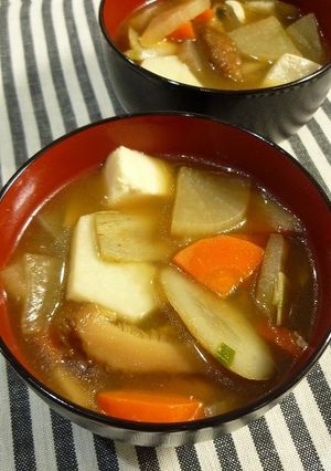 初めてでも簡単！基本のけんちん汁-レシピのメイン写真