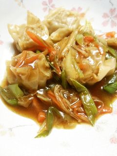 お弁当に!チルド焼売の野菜あんかけ-レシピのメイン写真