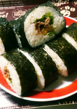 超簡単!韓国風のり巻き-レシピのメイン写真