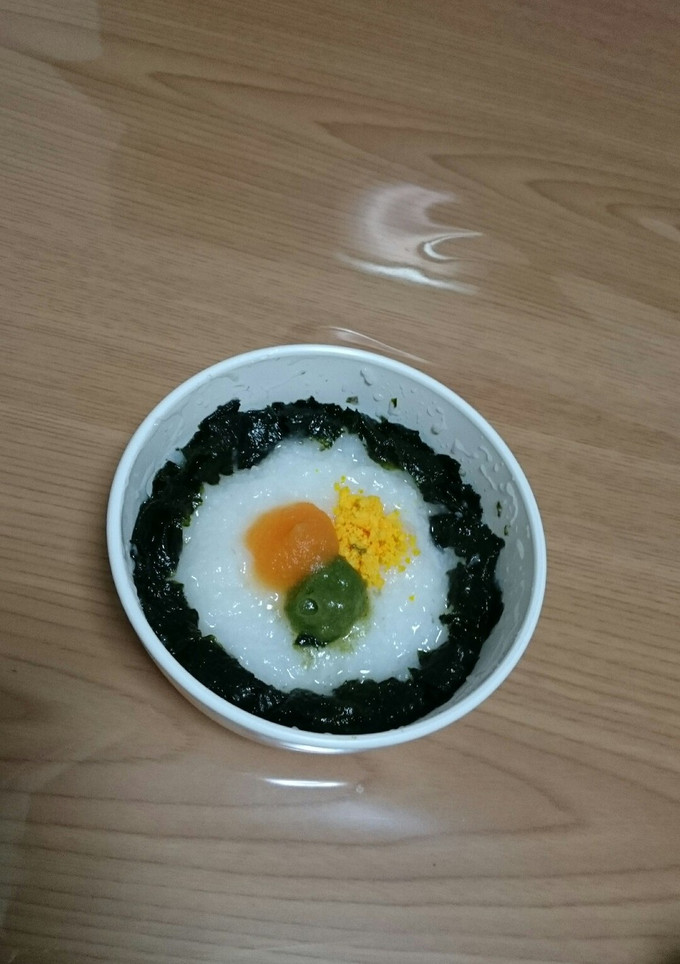 のり巻き風離乳食-レシピのメイン写真