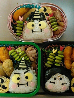 キャラ弁『節分弁当♪』-レシピのメイン写真
