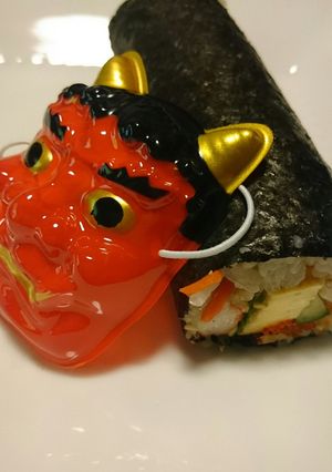 すし太郎で簡単 恵方巻き-レシピのメイン写真