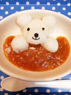 しろくまカレー-レシピのメイン写真