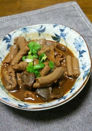 豚ホルモンのどて煮-レシピのメイン写真