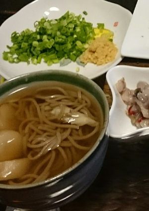 かけそば-レシピのメイン写真