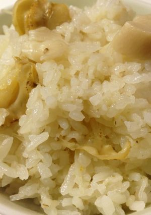 ホタテとエリンギの炊き込みご飯-レシピのメイン写真