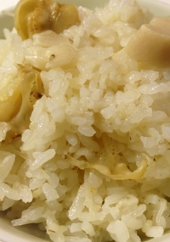 ホタテとエリンギの炊き込みご飯-レシピのメイン写真