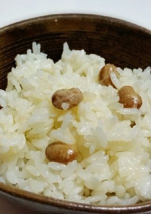 節分☆いり大豆で福豆ごはん！-レシピのメイン写真