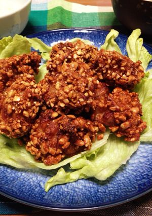 大量消費☆落花生衣の変わり唐揚げ♬-レシピのメイン写真