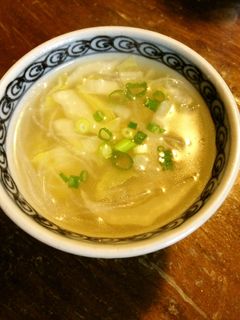 温まります☆白菜と春雨のとろみスープ-レシピのメイン写真