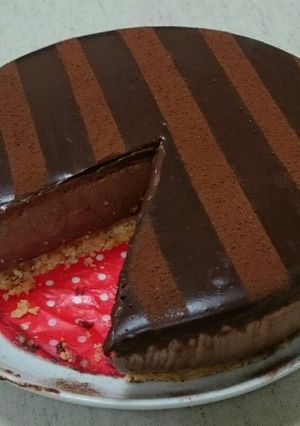 とろける～チョコムース＆ガナッシュケーキ-レシピのメイン写真