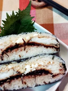 おにぎらず「のりタル弁当風」-レシピのメイン写真