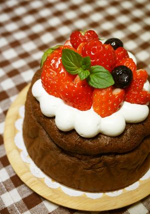 材料2つの濃厚ガトーショコラ*.゜-レシピのメイン写真