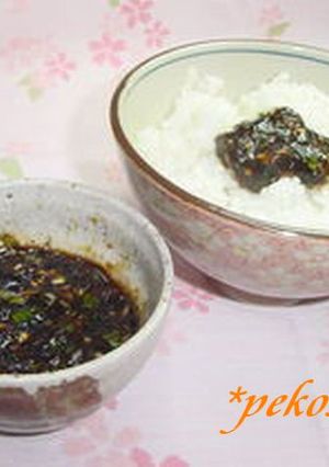 佃煮で韓国風のり-レシピのメイン写真