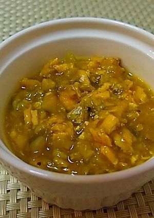 離乳食☆鮭とかぼちゃの味噌煮-レシピのメイン写真