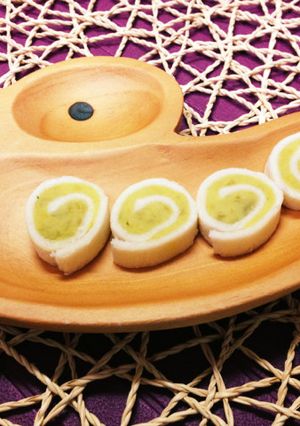 ロールケーキ⁇♪〜離乳食後期〜-レシピのメイン写真