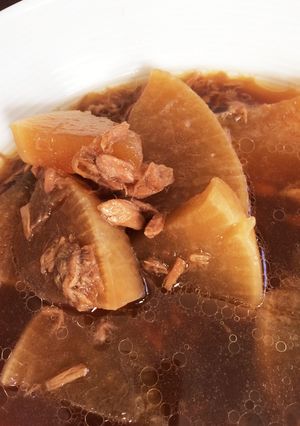 大根とツナの煮物-レシピのメイン写真