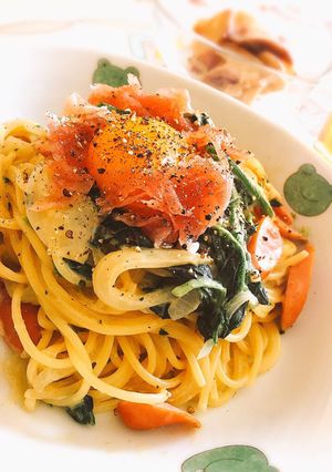 豆乳クリームパスタ-レシピのメイン写真