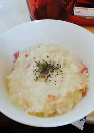 5分で簡単 チーズリゾット!-レシピのメイン写真