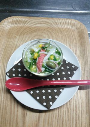 あんかけ　豆乳茶碗蒸し　-レシピのメイン写真