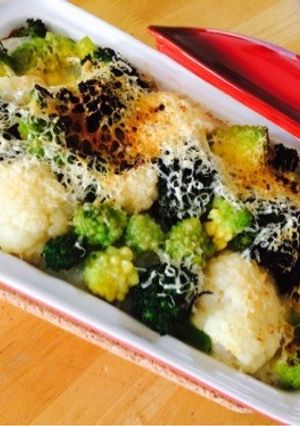 栄養満点☆山芋と果菜の簡単グラタン♬-レシピのメイン写真