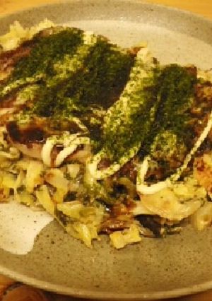 山芋たっぷり♪餅チーズ豚玉(お好み焼き)-レシピのメイン写真