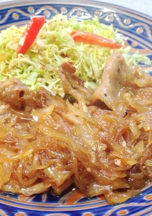シェフ直伝！簡単豚のしょうが焼き圓用ＥＮ-レシピのメイン写真