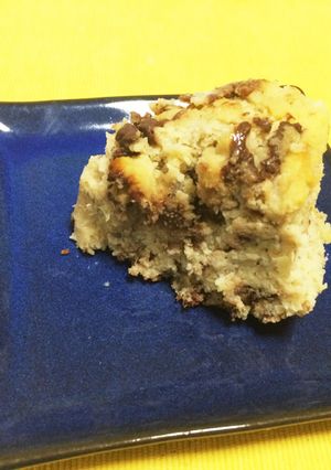 チョコとバナナのおからケーキ-レシピのメイン写真